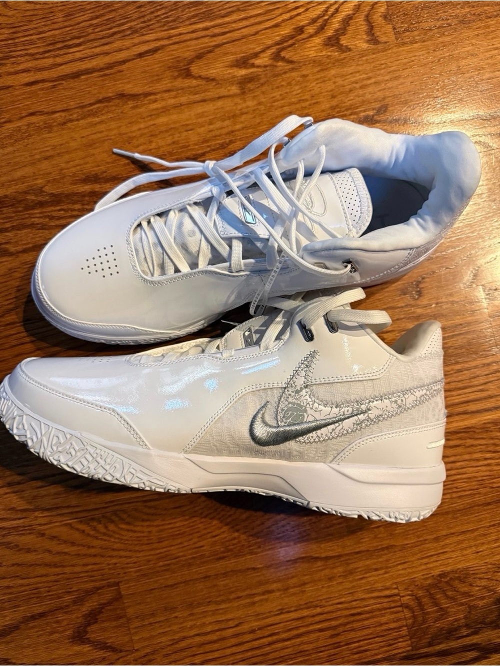 Nike Lebron NXXT Gen AMPD EP Basketball Shoes 'White' (FJ1567-102) Sz 13